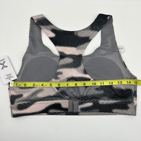 Xersion Women's Peach Camo Medium Support Sports Bra Sizes M L XL XXL - Picture 10 of 14